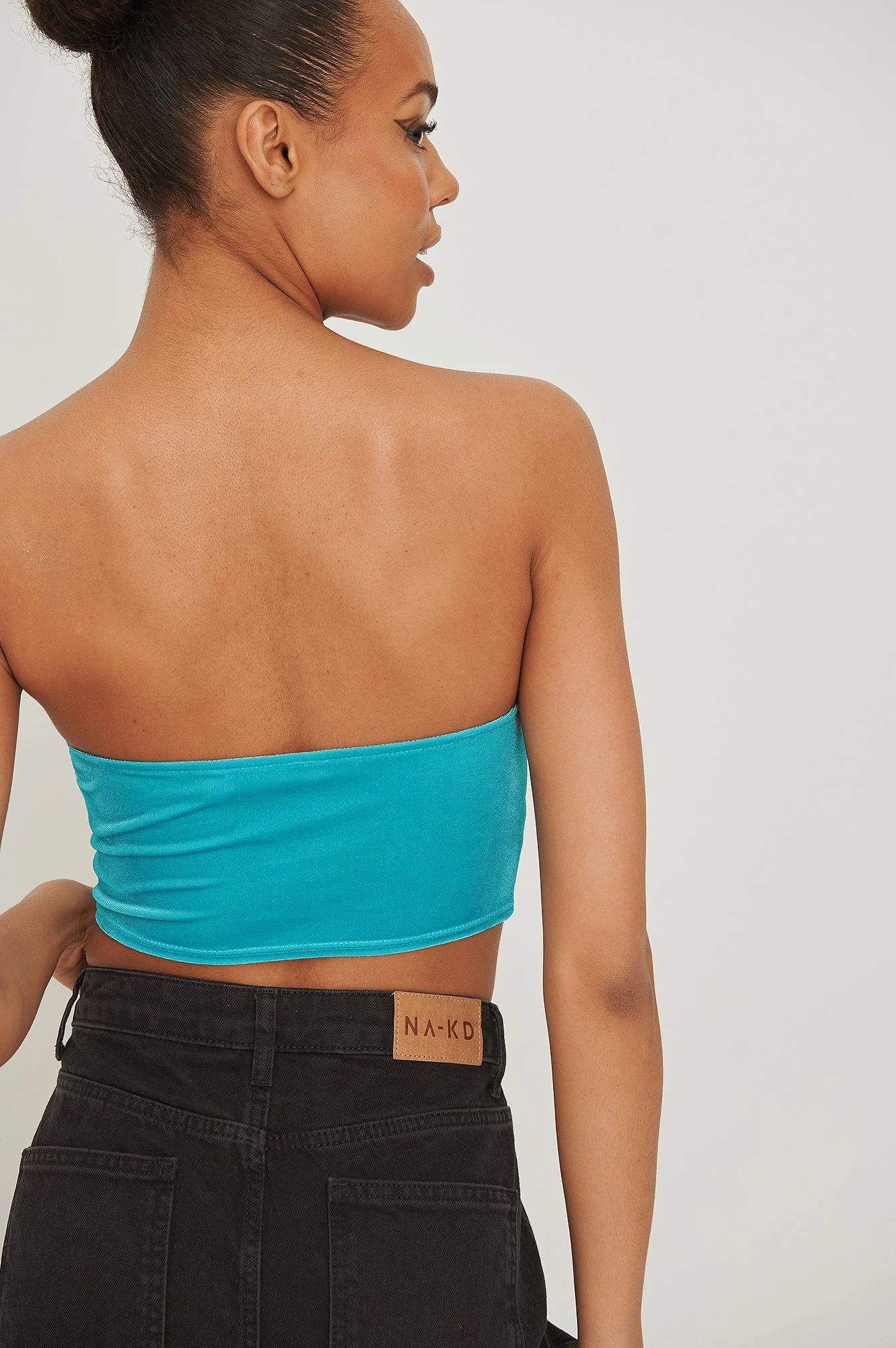 Velours-Bandeau-Top