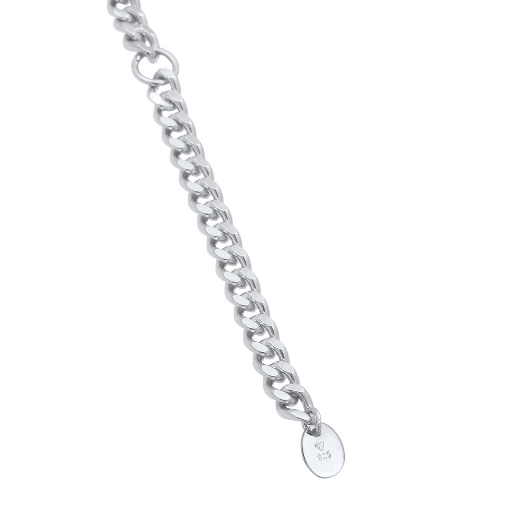 Elli PREMIUM Elli PREMIUM Collier Femmes Chaîne en Y Couches Look Réglable en Argent Sterling  Bijoux