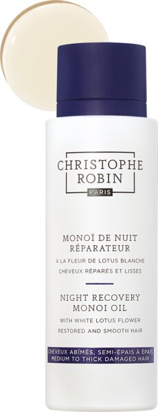 Christophe Robin Night Recovery Monoi Oil with White Lotus Flower Haaröl