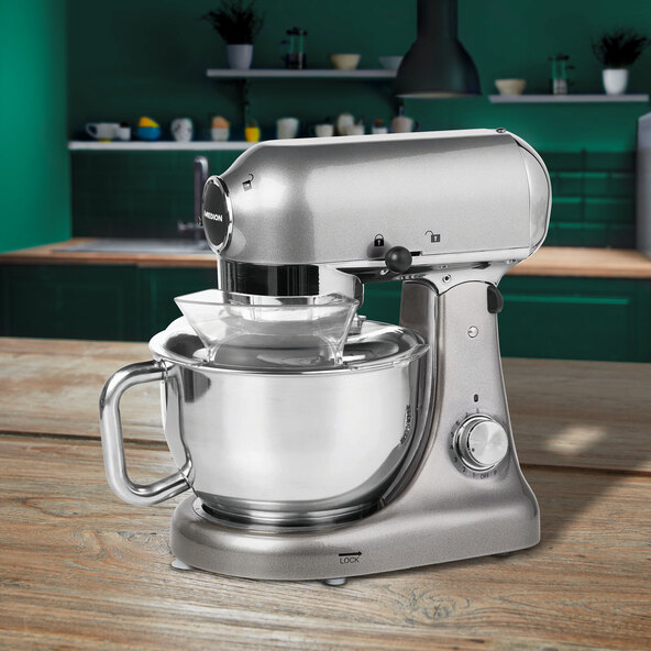 Premium-Küchenmaschine (MD16480), mittelgrau-metallic