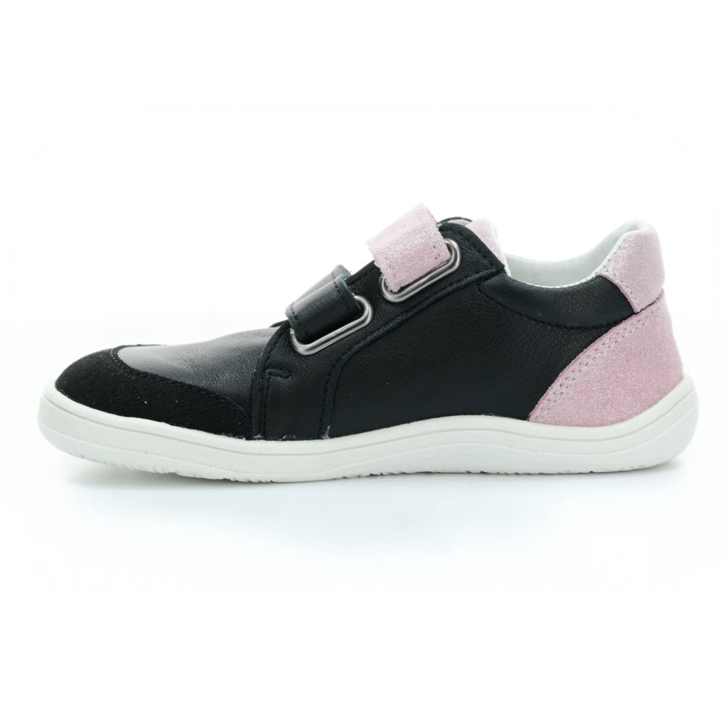 Baby Bare Febo Go Sparkle / Black Barfuß-Halbschuhe