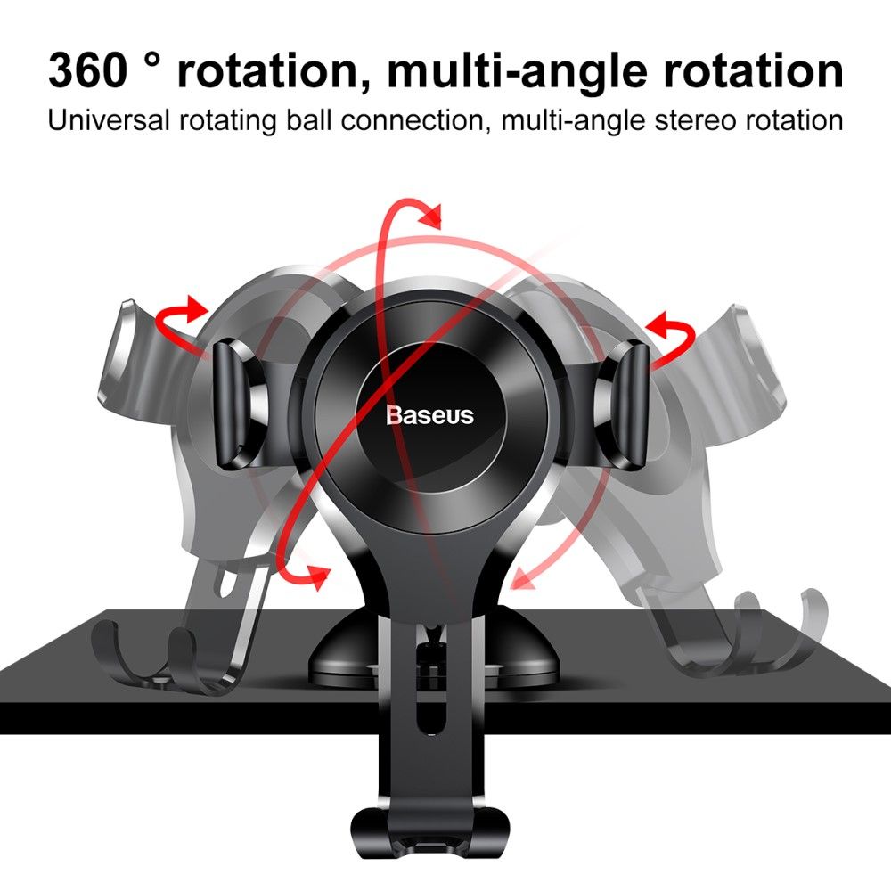Baseus 360-Grad drehbar Universal Armaturenbretthalter