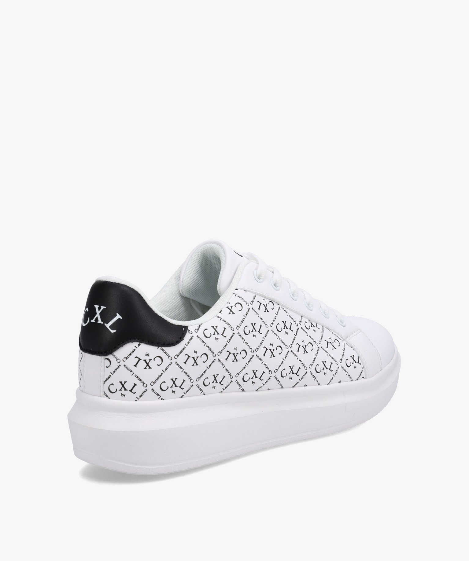 Baskets homme imprimées à semelle plateforme – CXL by Ch... blanc | GEMO