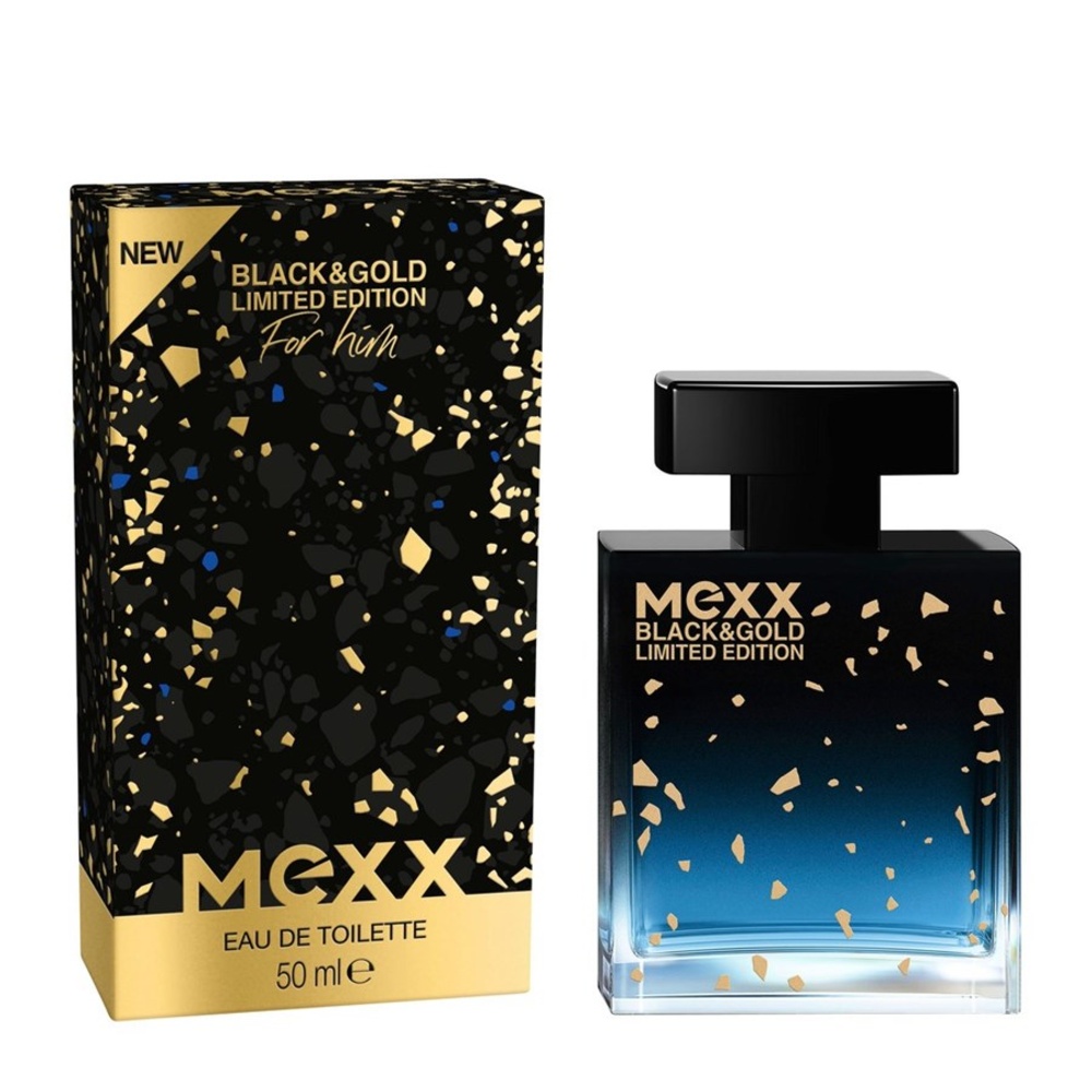 Mexx Black Man Limited Edition Black&Gold Eau de Toilette Spray Parfum