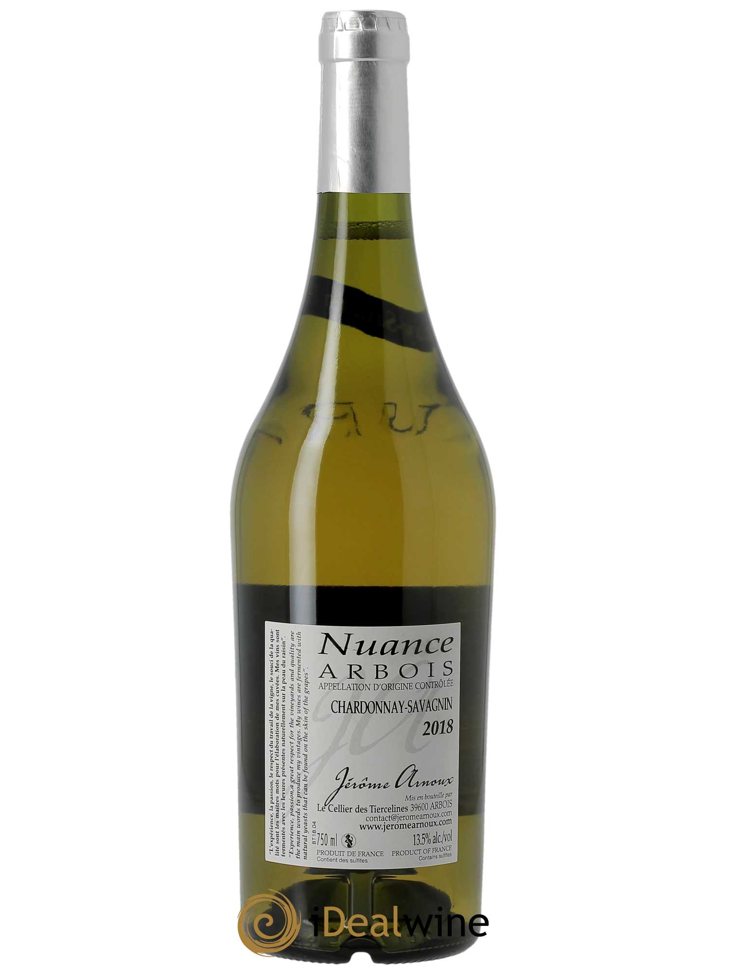 Arbois Nuance Jérôme Arnoux  2018 - Lot de 1 Bouteille