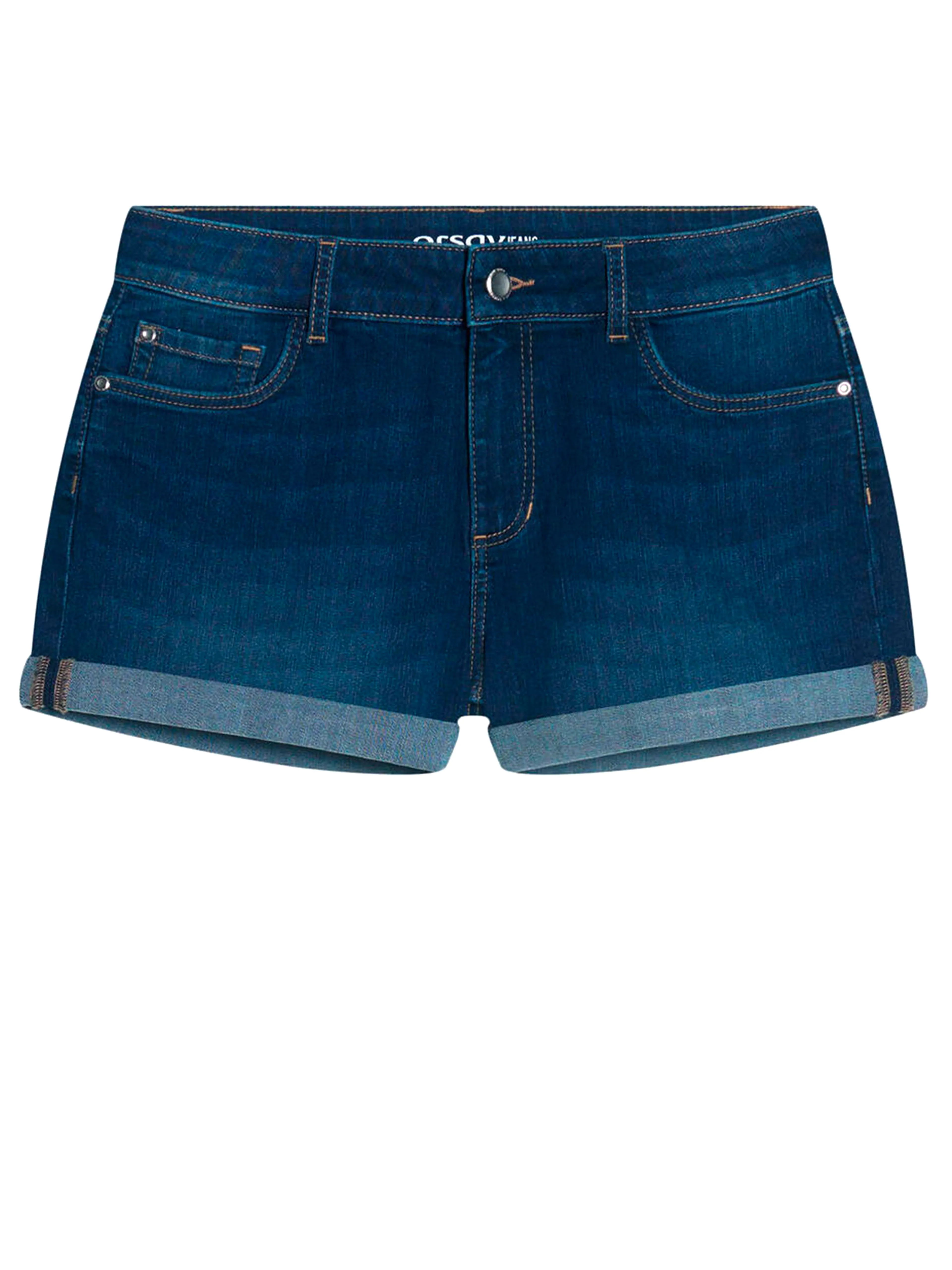 Dunkelblaue Jeans Shorts ORSAY