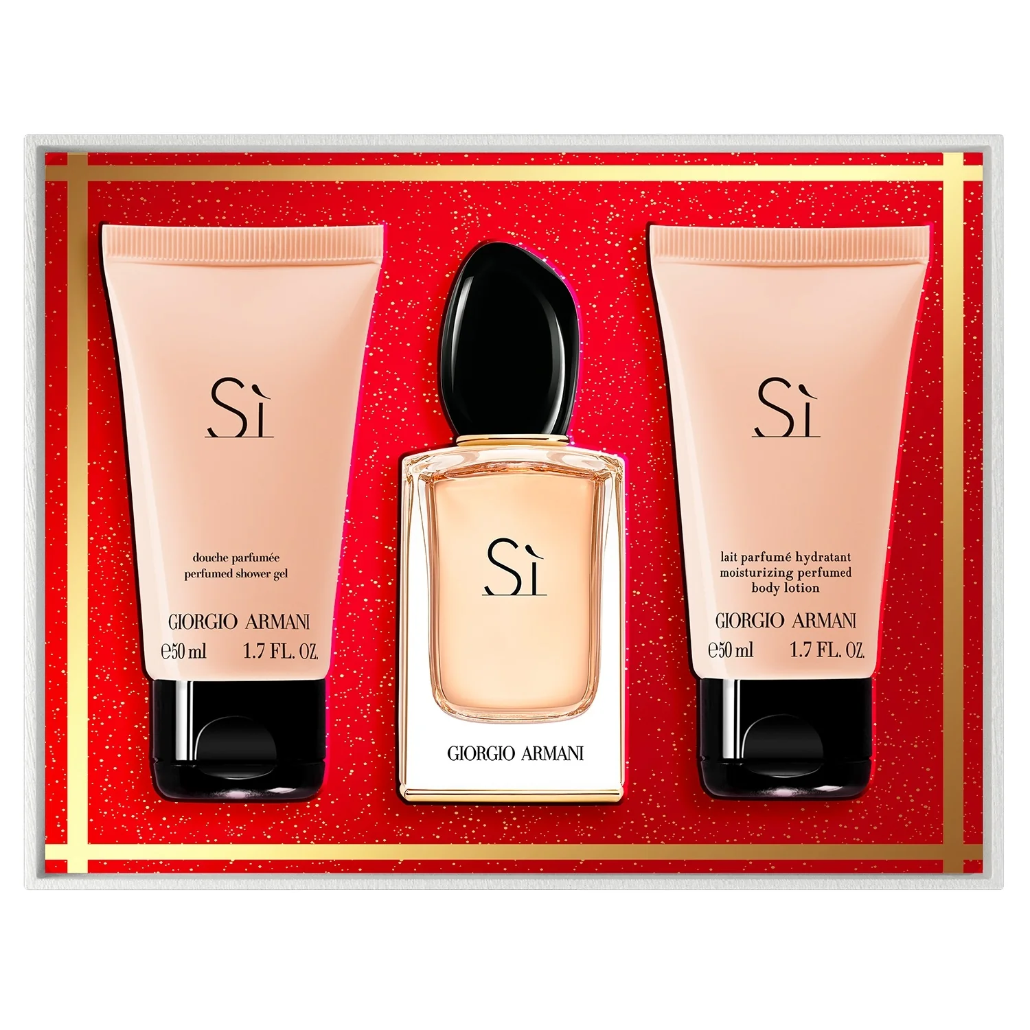 Armani Sì Eau de Parfum -lahjasetti - Naisten hajusteiden lahjasetti, Eau de Parfum