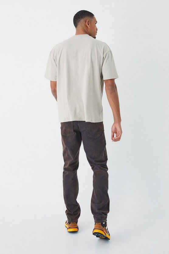 Tall Oversize T-Shirt mit Print