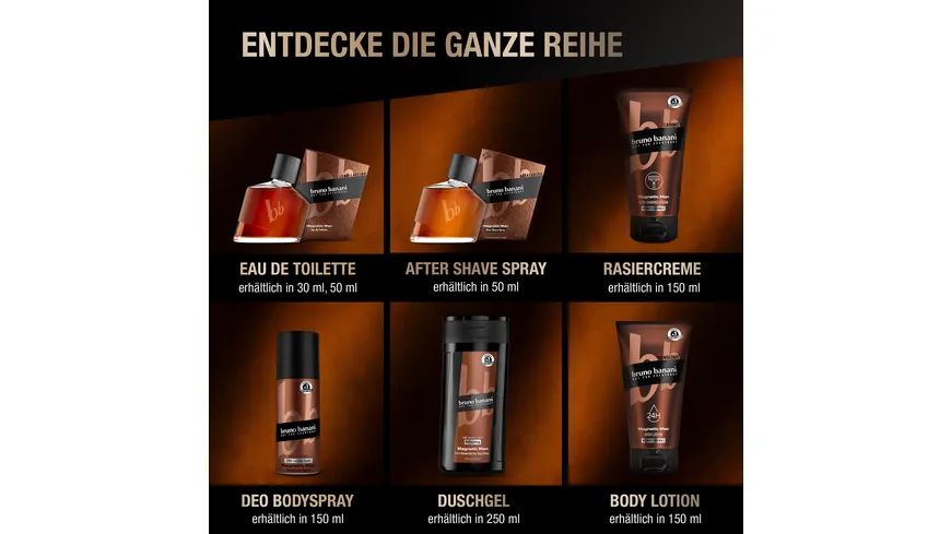 bruno banani Body Shaving Cream Magnetic Man 150 ml