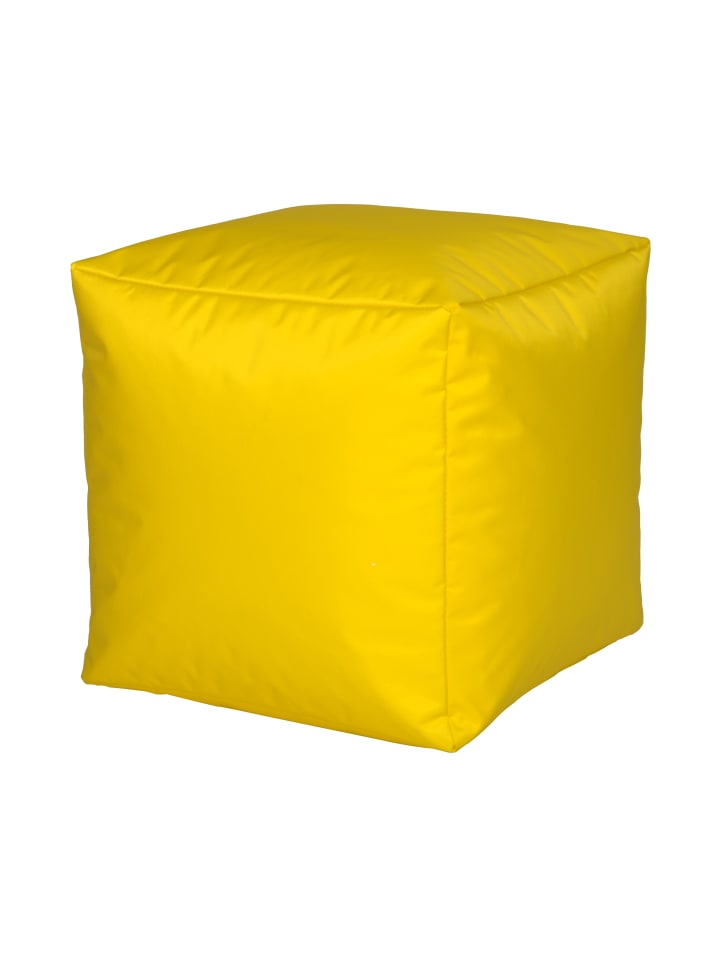 Linke Licardo Sitzwürfel Nylon gelb 40/40/40 cm in Gelb günstig kaufen 40 x 40 cm