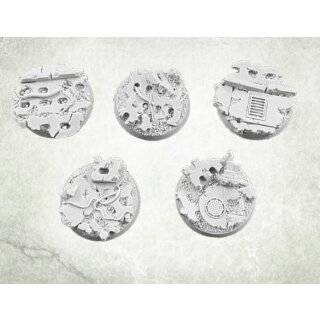 Concrete Slabs Round 40mm Set 2 (5)