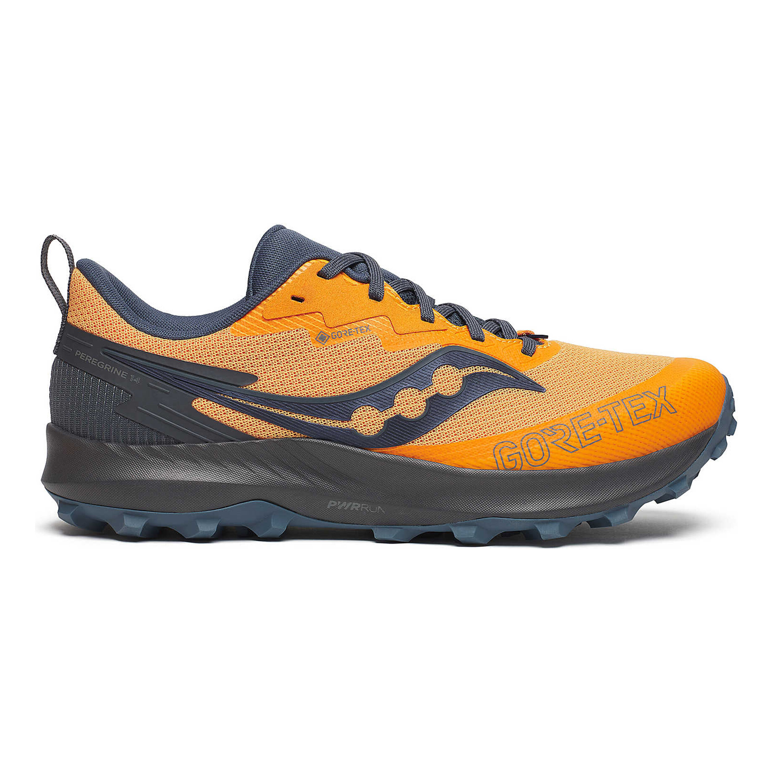Peregrine 14 GTX Trailschuh Herren - Orange, Grau