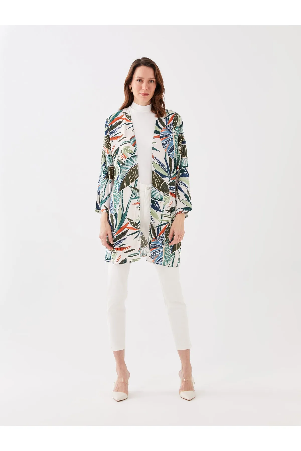 LC Waikiki  Kimono & Kaftan - Dunkelblau - Oversized