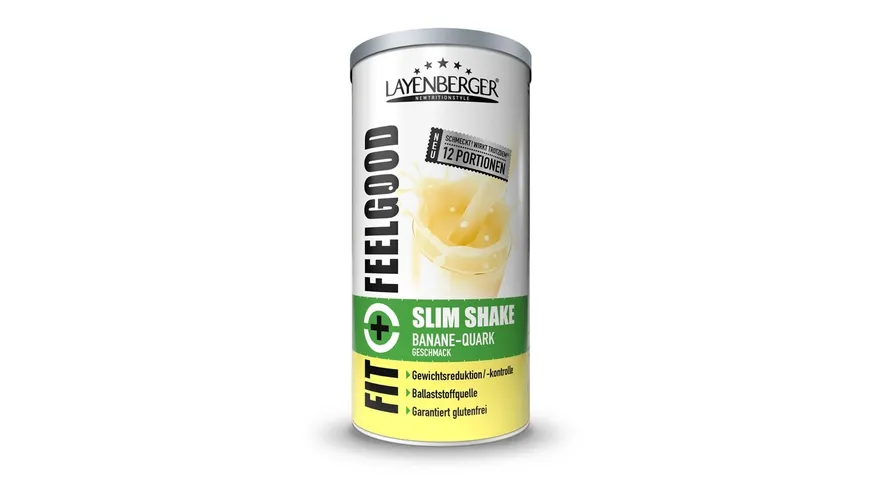 Layenberger Fit+Feelgood Slim Shake Banane-Quark 396 g