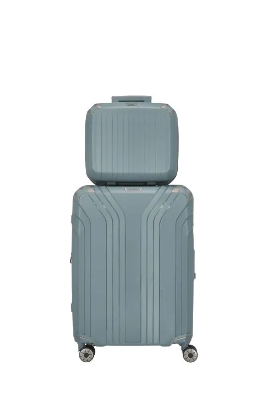 Travelite ELVAA Beautycase - Blaugrau