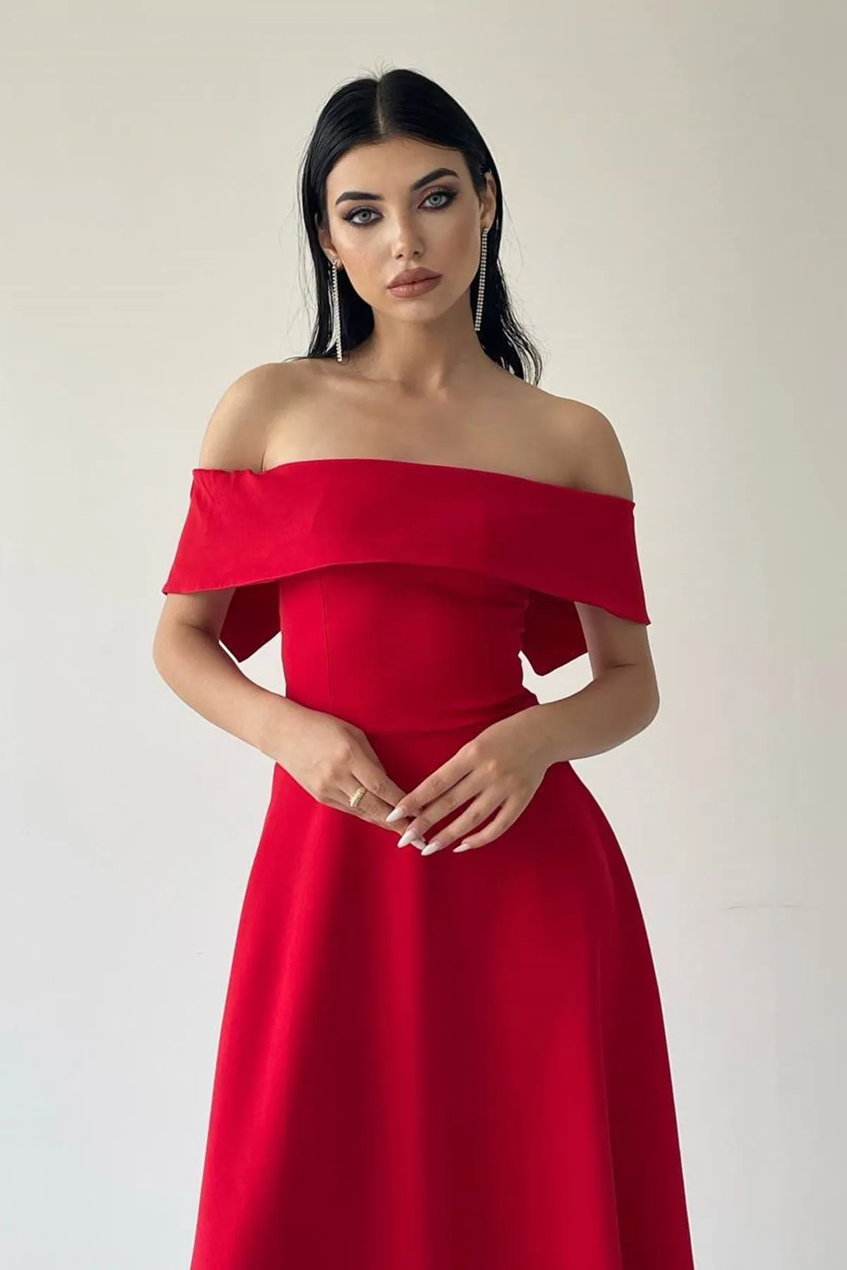 lovebox  Abendkleid & Abschlusskleid - Rot - A-Linie