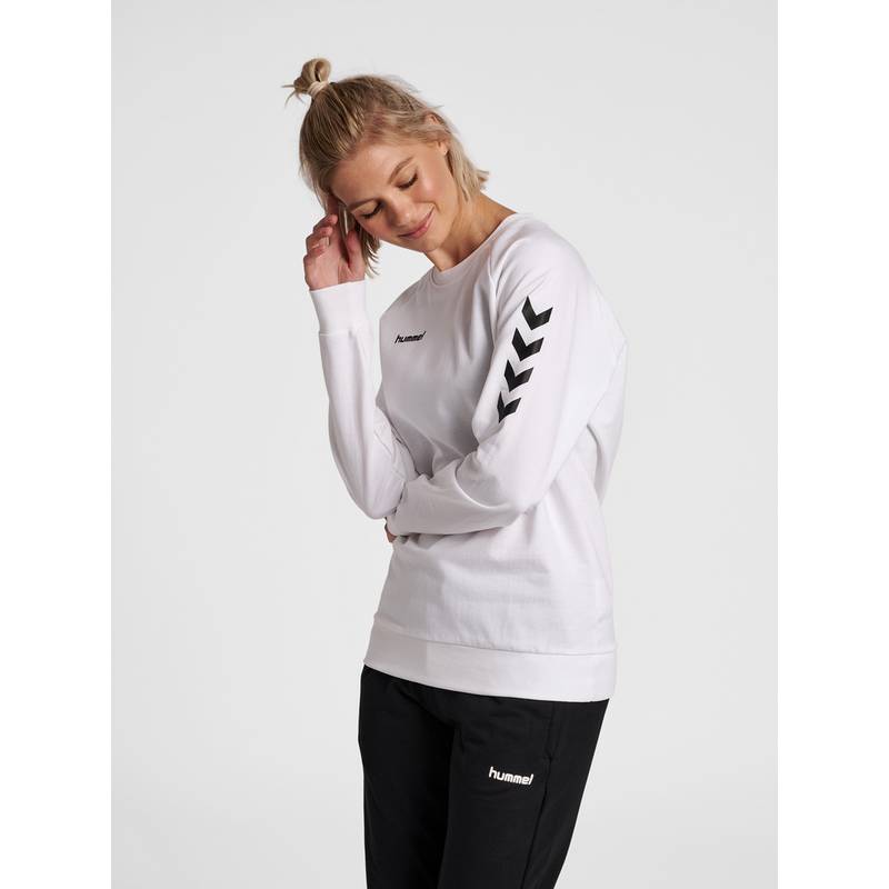 hummel HMLGO COTTON SWEATSHIRT WOMAN Sweatshirt Damen