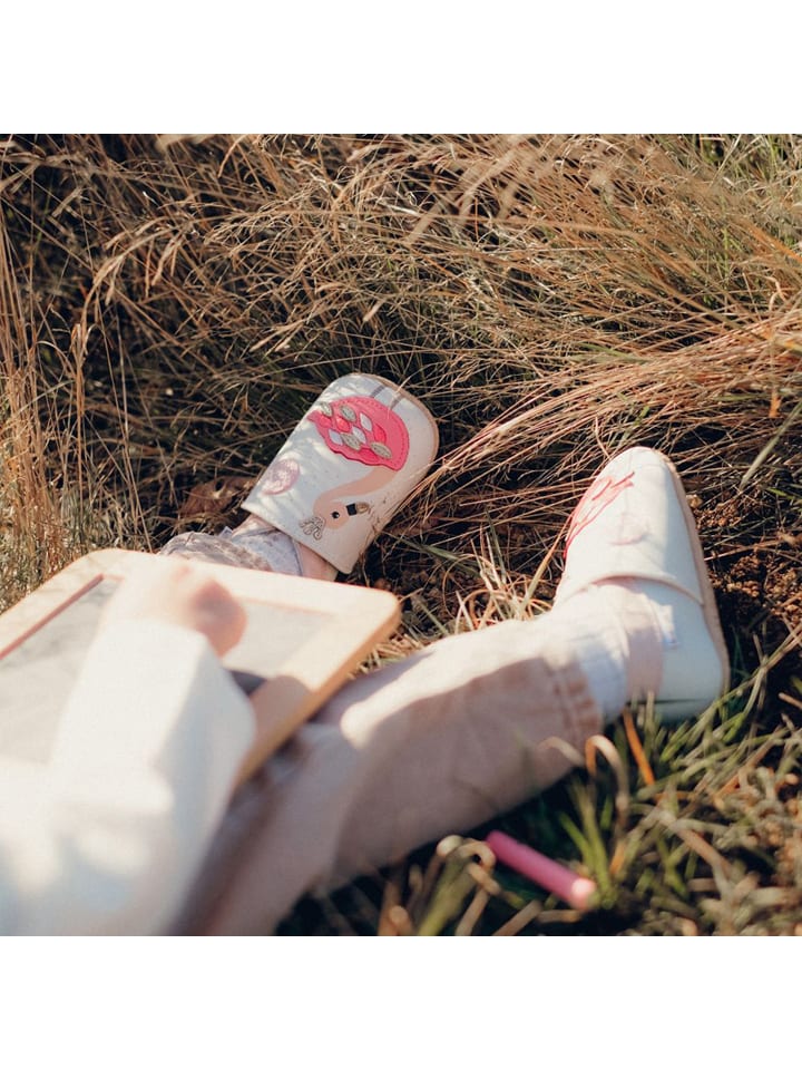 Lait et Miel Leder-Krabbelschuhe 