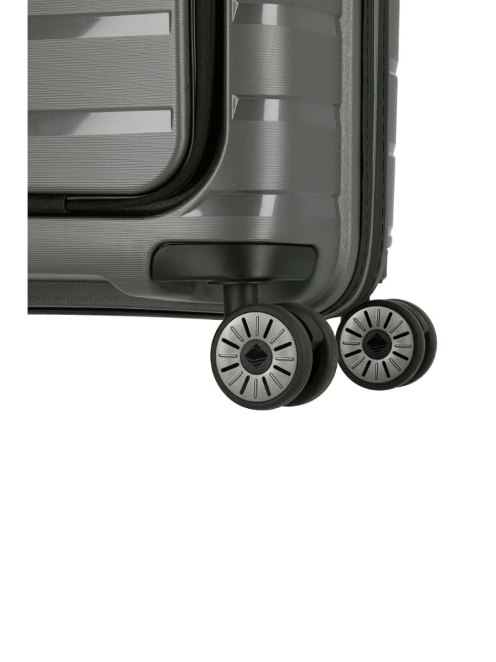 travelite Travelite Koffer AIR BASE 4w Trolley S Vortasche, Anthrazit günstig kaufen onesize