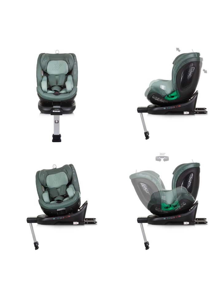 Chipolino i-Size Kindersitz Maximus (40 - 150 cm) in grün günstig kaufen onesize