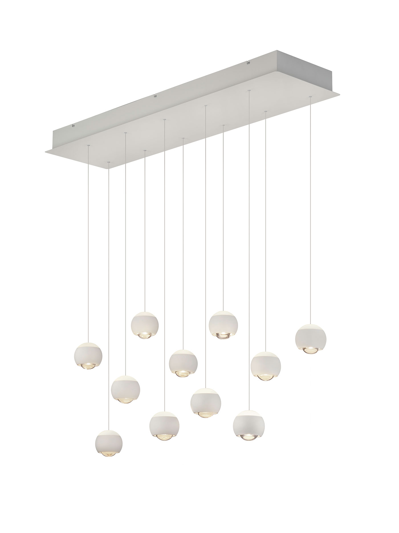 MusterringLED-Pendelleuchte 11flg