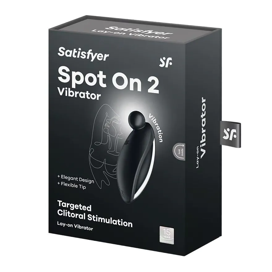 Satisfyer Spot On 2 sort intimmassageapparat
