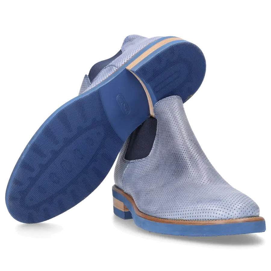 Budapester - Chelsea Boots 5048 Kalbsleder - blau