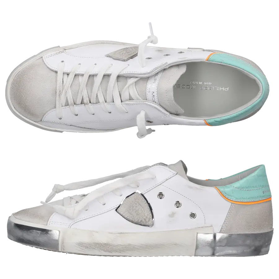 Philippe Model - Sneaker low PRSX Kalbsleder - weiß