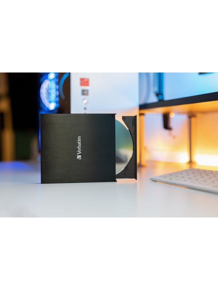 COFI 1453 Verbatim Externer Blu-ray BDXL/DVD-Recorder – Kompakt, leicht in Schwarz günstig kaufen onesize