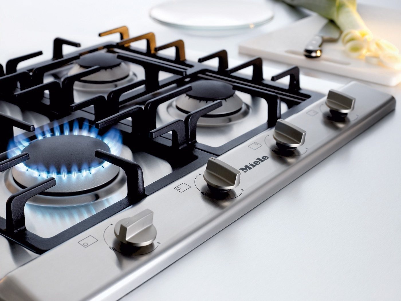Miele Gas-Kochfeld KM 2010 G, mit GasStop