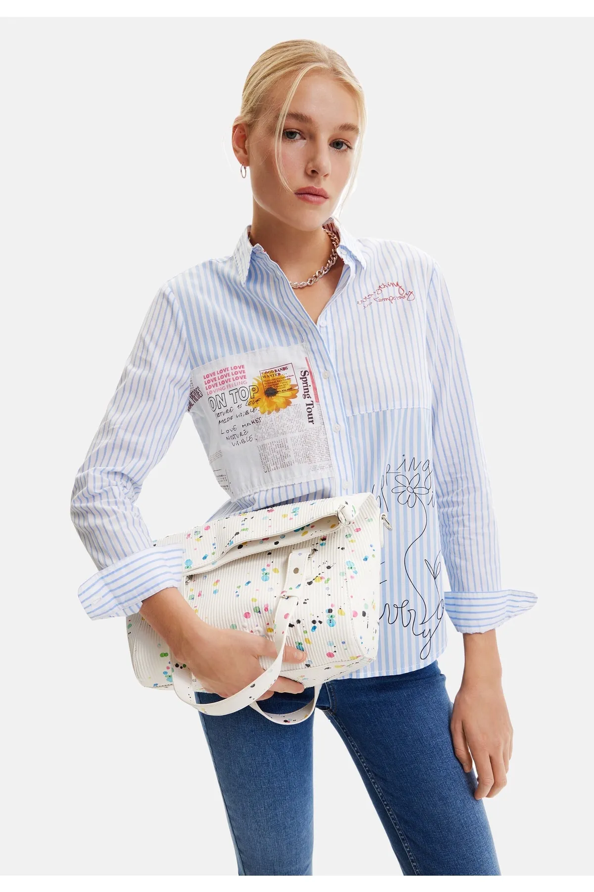 Desigual  Handtasche Loverty 2.0 Mittelgroße Tasche