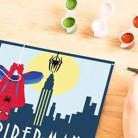CreArt Spider-Man - Malen nach Zahlen für Erwachsene
