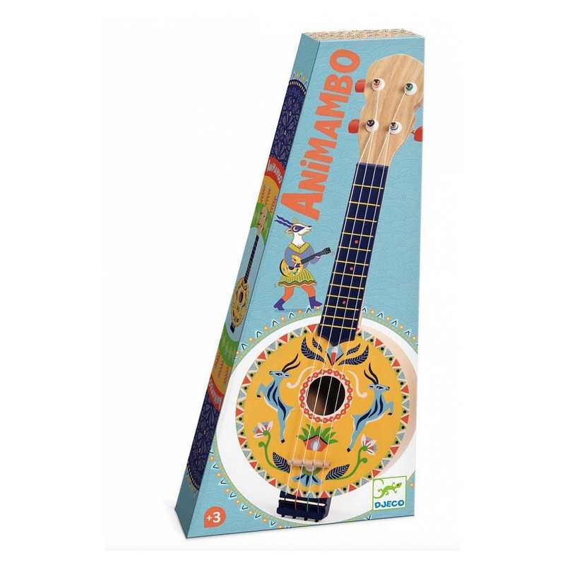 Animambo banjo en bois