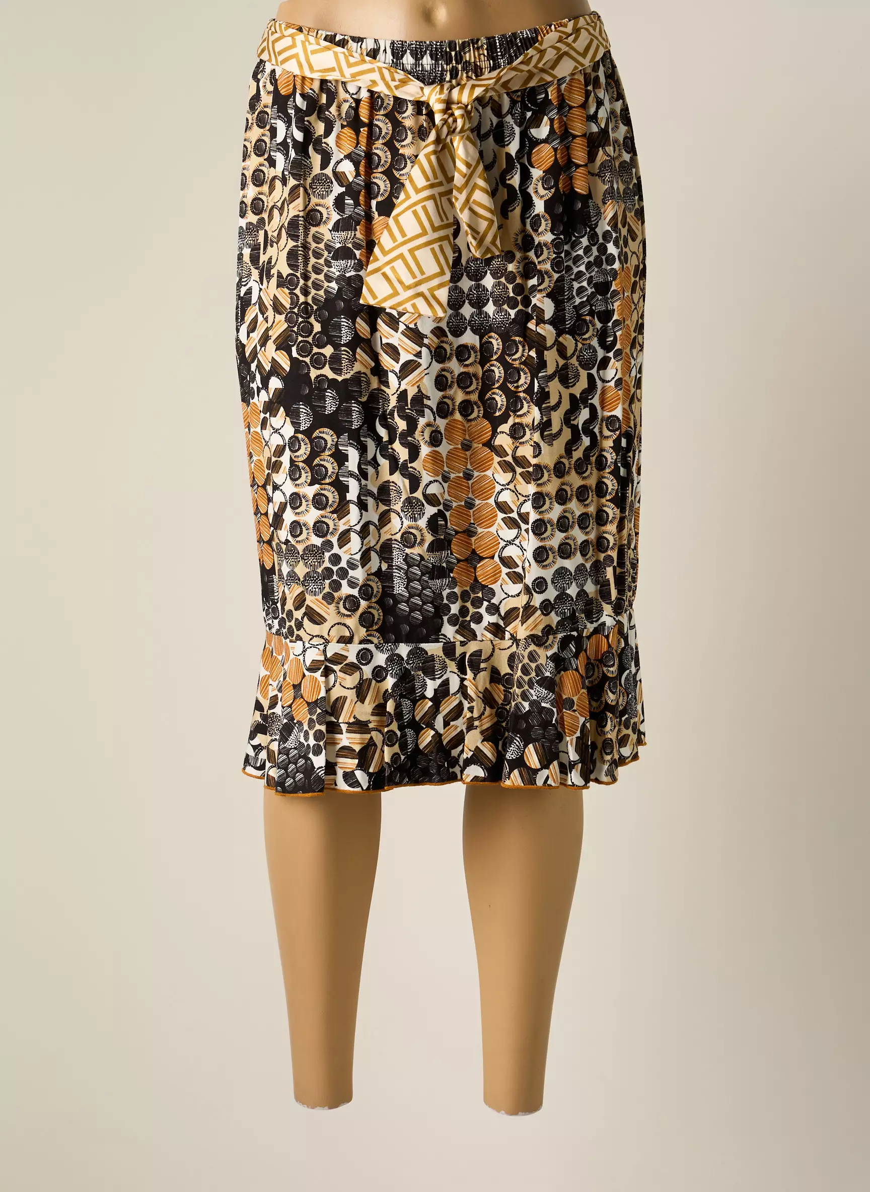 Saint Charles Jupes Mi Longues Femme couleur noir