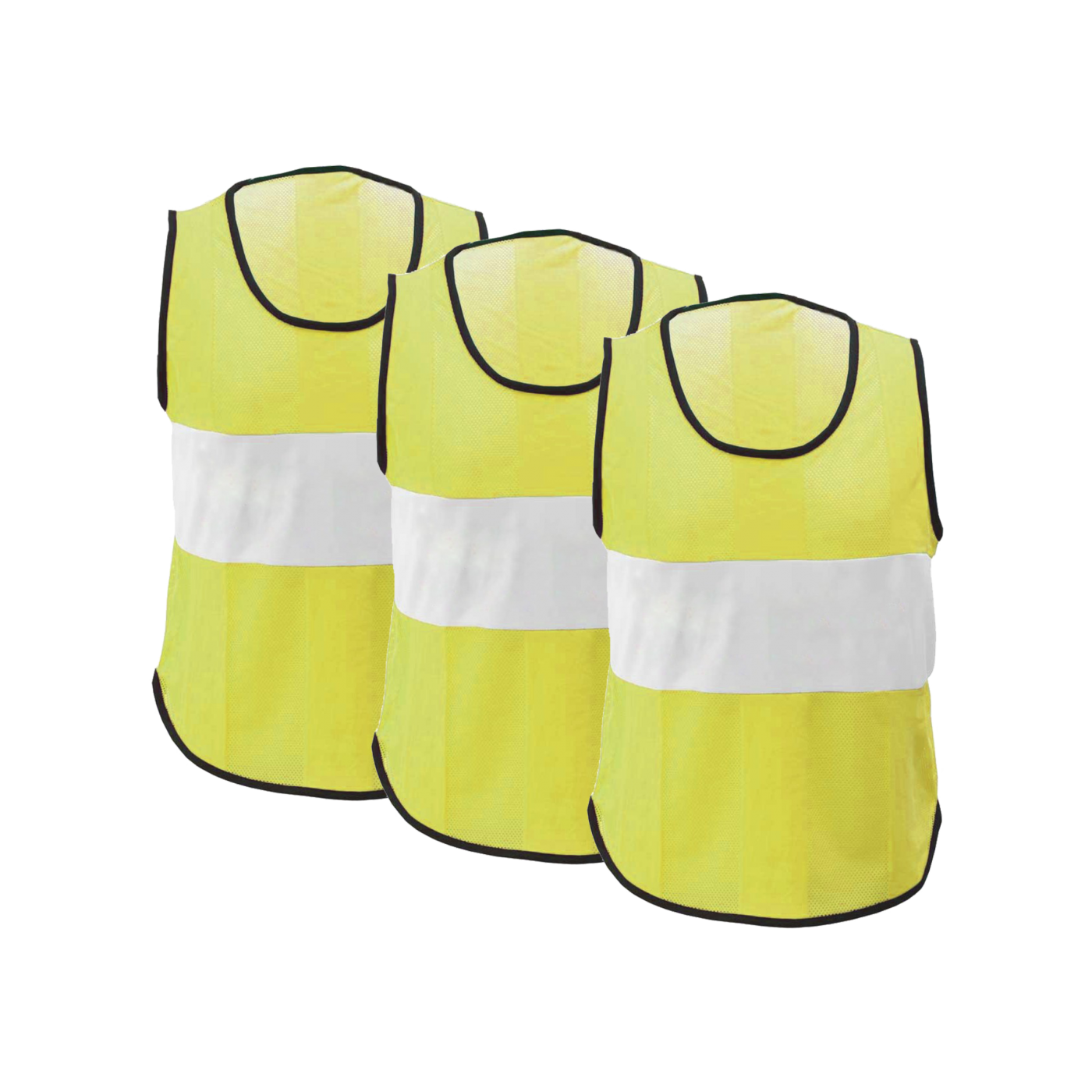 Cawila Trainingsleibchen TEAM 3er Set Gelb