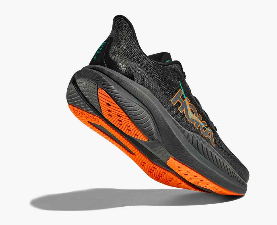 Mach 6 Black / Electric Tangerine