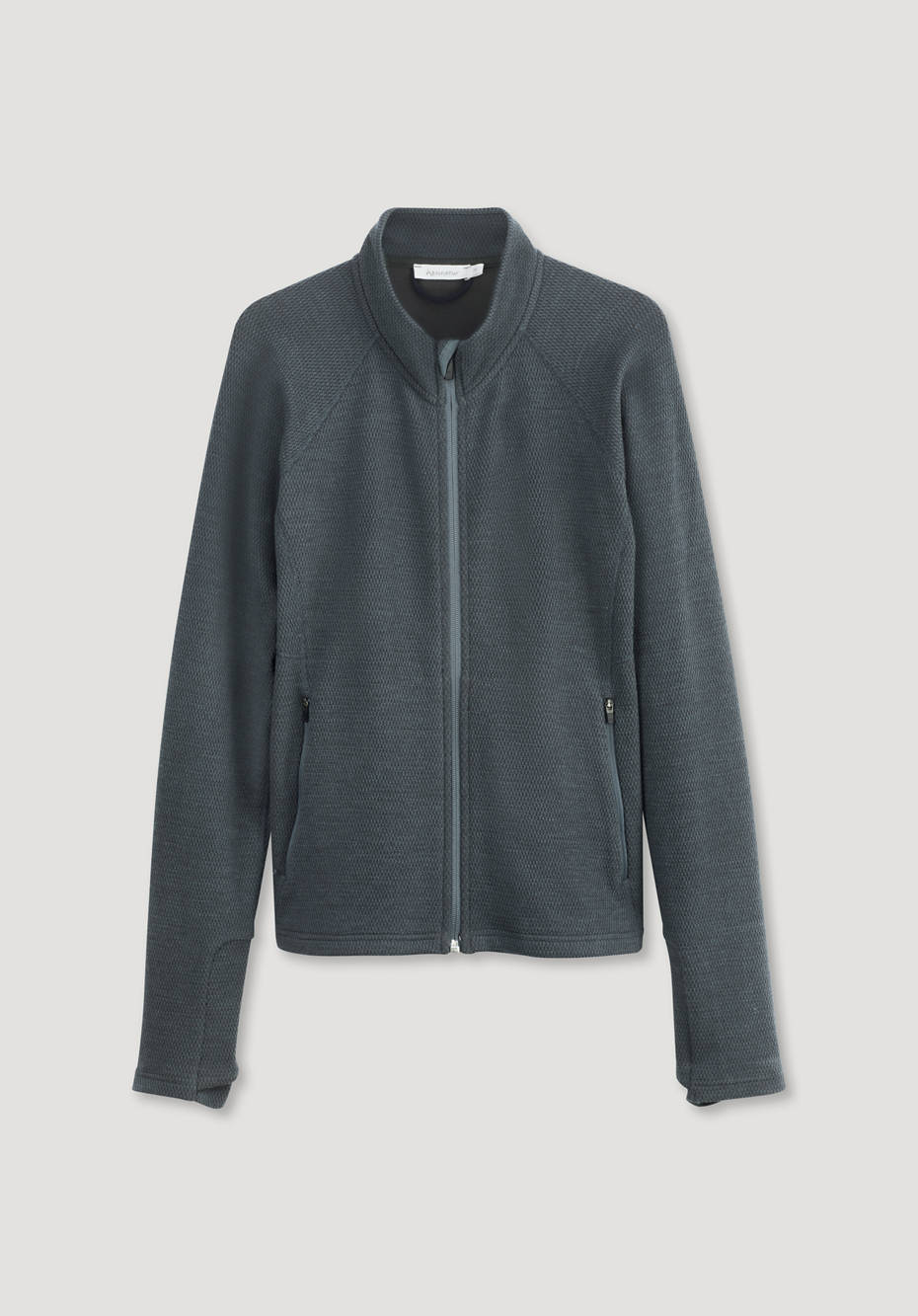 Performance Jacke aus Bio-Merinowolle mit Bio-Baumwolle