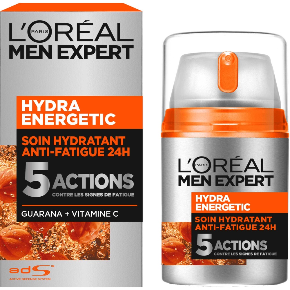 L'Oréal Paris Trousse L'Oréal Men Expert Hydra Energetic Trousse 3 Produits Routine Anti-Fatigue