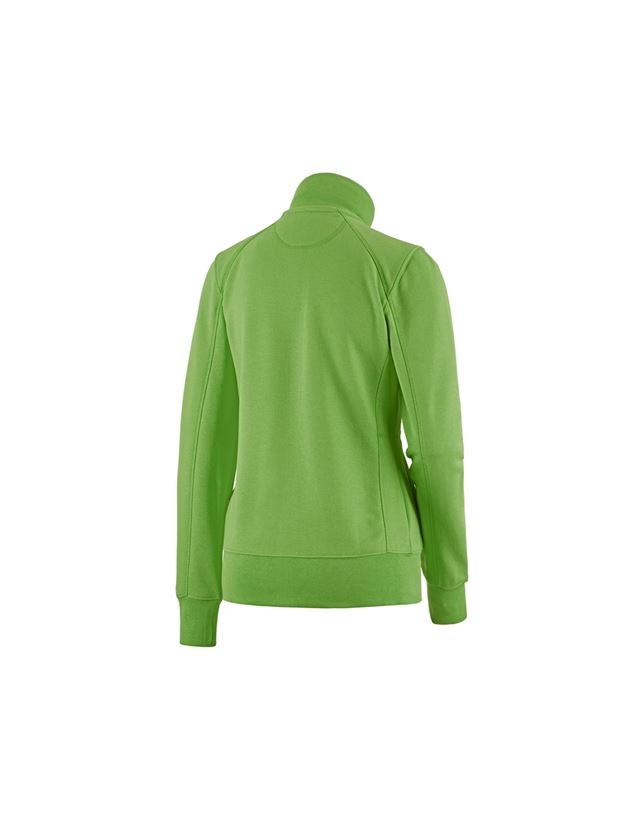 e.s. Sweatjacke poly cotton, Damen