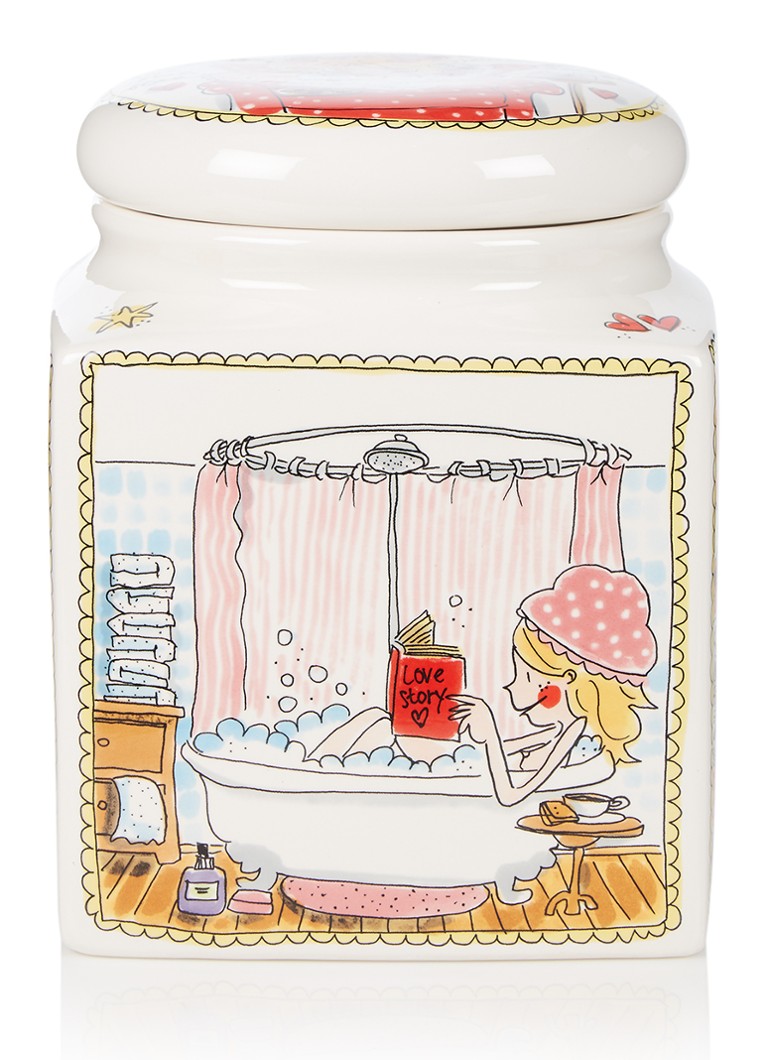 Blond Amsterdam Catching up storage jar 28 cm
