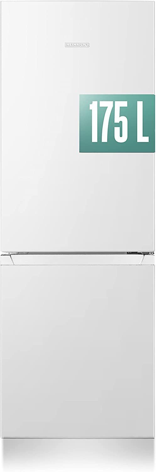 Heinrich´s Kühlschrank Kühl- und Gefrierkombination HKS 3091 W, 143 cm hoch, 49.5 cm breit, Kühlvolumen 122L, Gefrierfach 53L