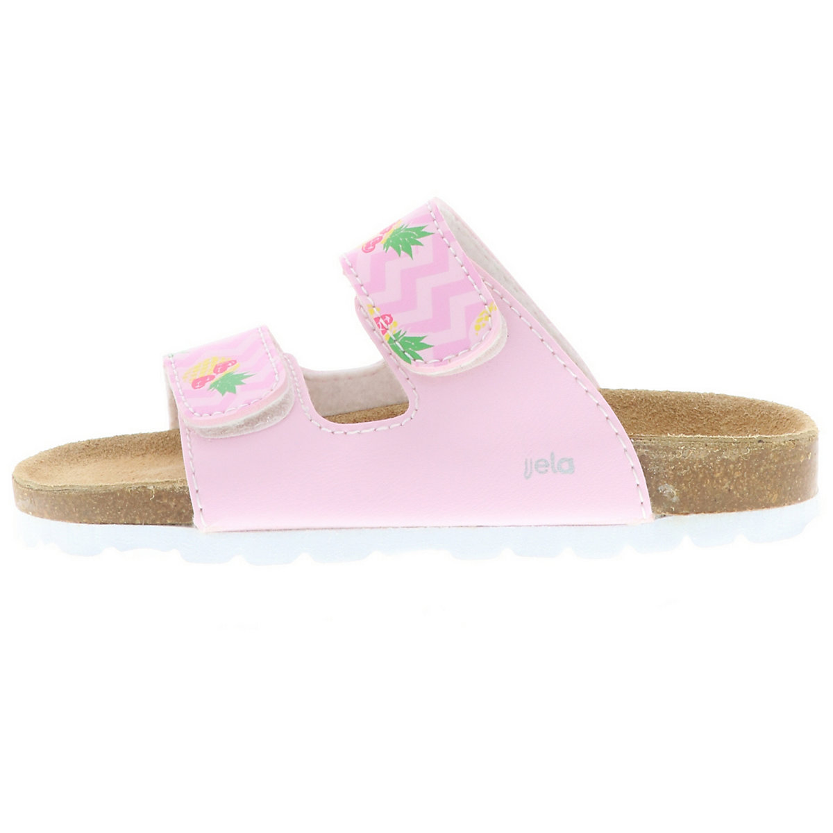 Kinder Mädchen Damen Pantoletten Hausschuhe Slipper Schlappen Ananas rosa