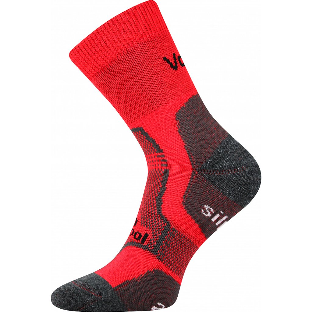 Voxx Granit rote Socken aus Merino