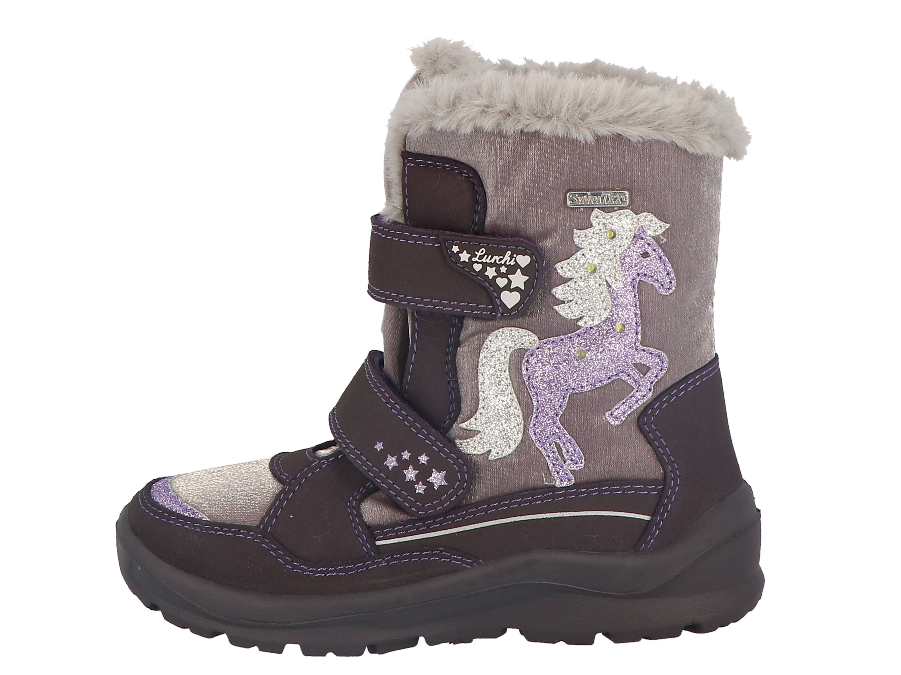 Lurchi Schneestiefel Kanani-SYMPATEX - aubergine