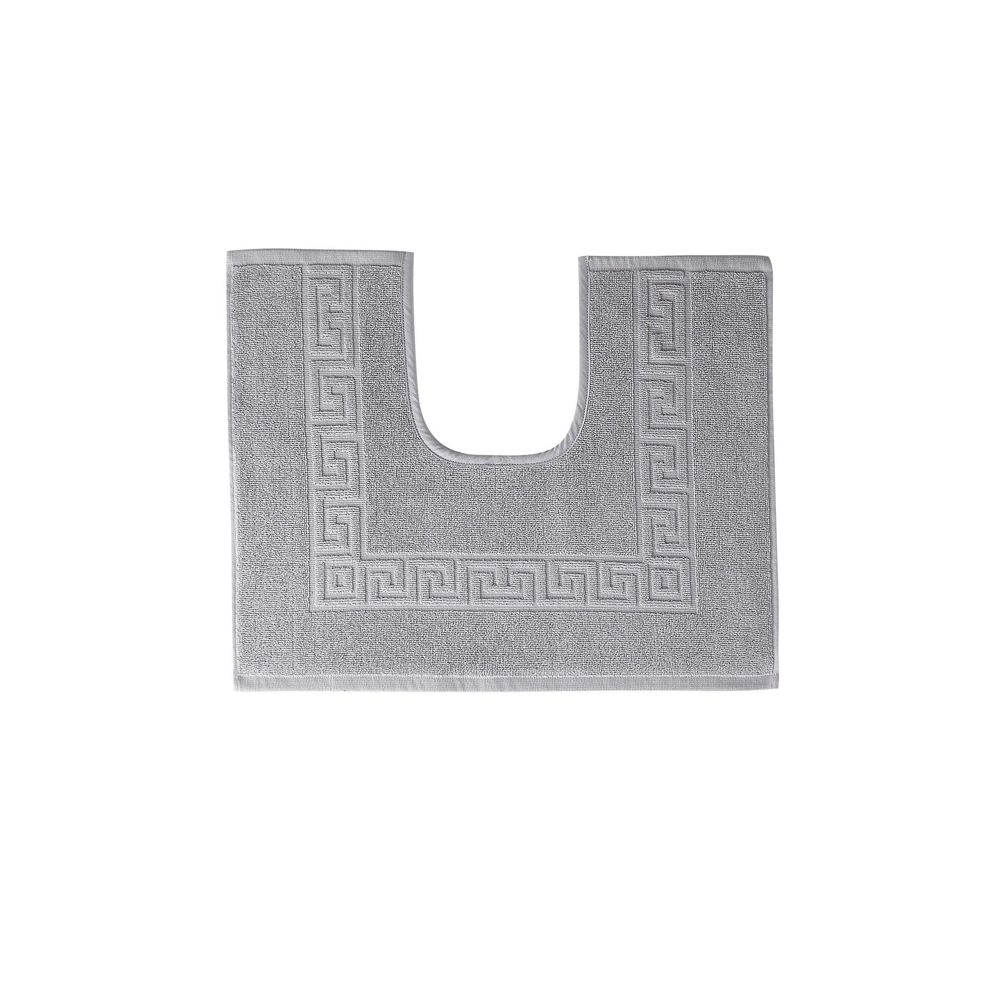 Tapis de bain éponge liteau motif frise grecque