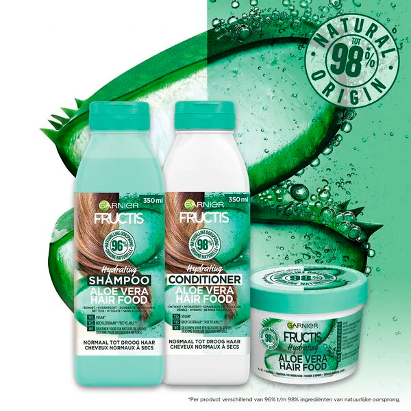 Garnier Fructis Quenching Aloe Vera hajápoló sampon 350ml