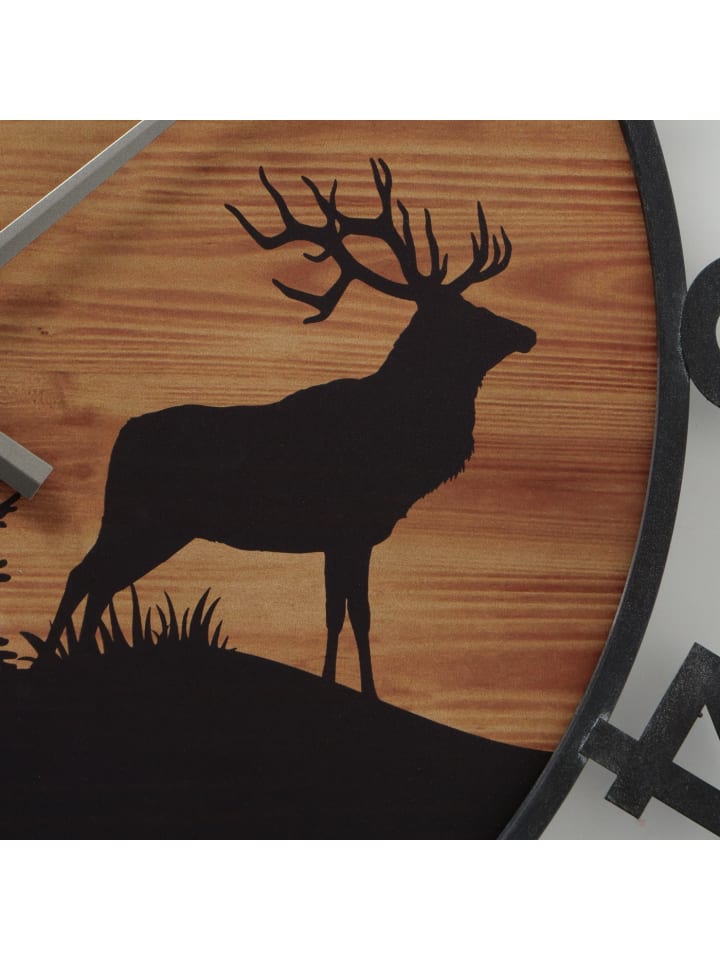 Boltze Wanduhr in schwarz günstig kaufen onesize