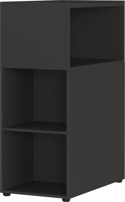 GERMANIA GW-Mailand Sitz-Stehschreibtisch Metall, Spanplatte 1.800 x 800 x 910 x 680 - 910 mm Eiche Weiß