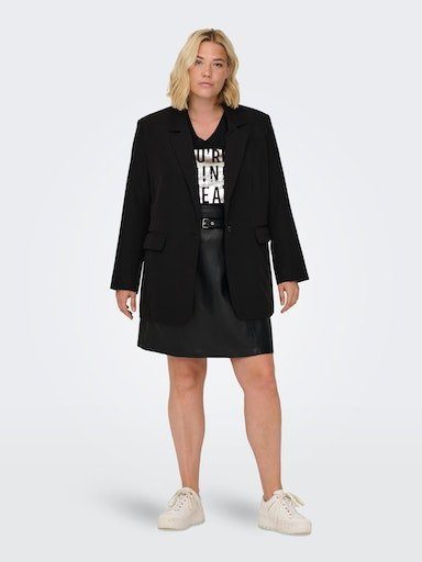 ONLY CARMAKOMA Longblazer CARLANA-BERRY L/S OVS BLAZER TLR NOOS