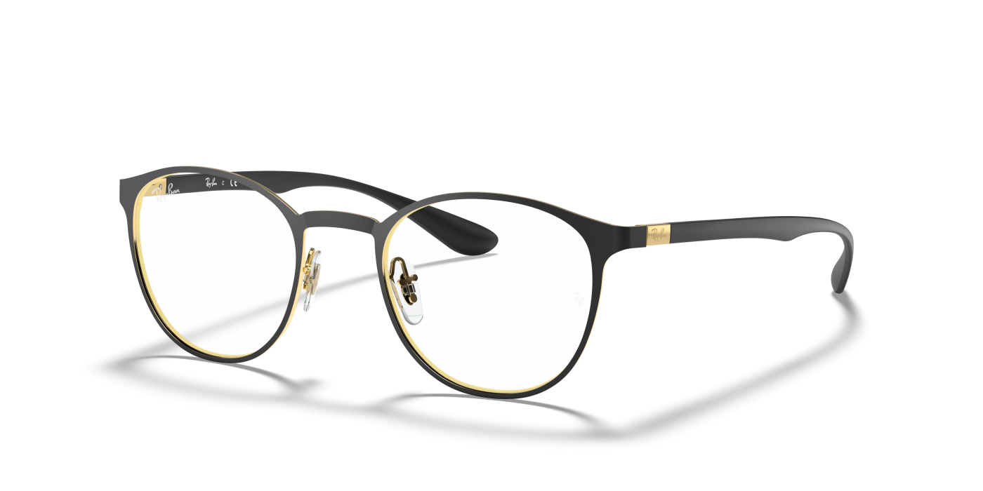 RB6355 OPTICS - Negru mat pe auriu